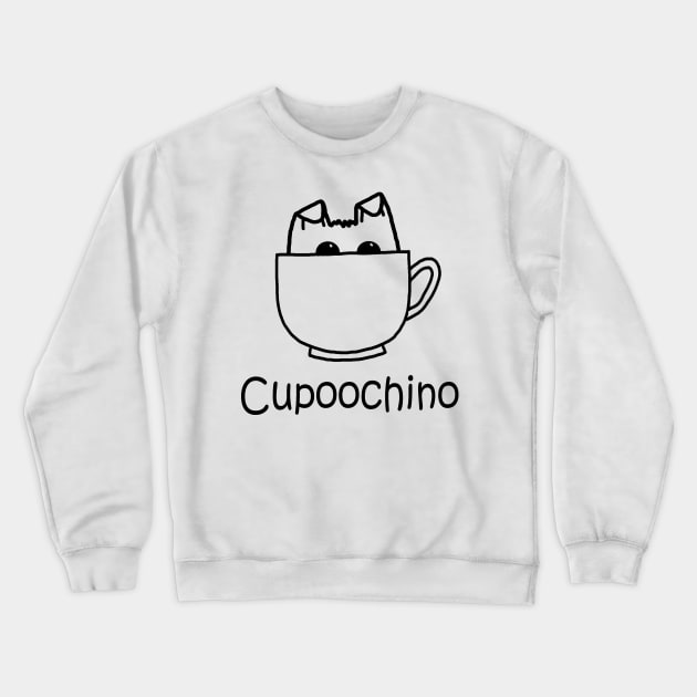 Cupoochino Crewneck Sweatshirt by PelicanAndWolf